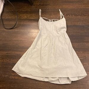 Lulus mini dress, sage green